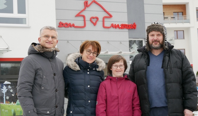 Od lewej: Marek, Katarzyna, Marta i Grzegorz z gdyńskiej Fundacji "Dom Marzeń".