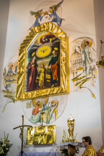 Wkrótce kopia obrazu św. Józefa kaliskiego powędruje do domów parafian.