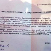 Oświadczenie Kurii Diecezjalnej w Rzeszowie ws. bierzmowania w Ropicy Polskiej