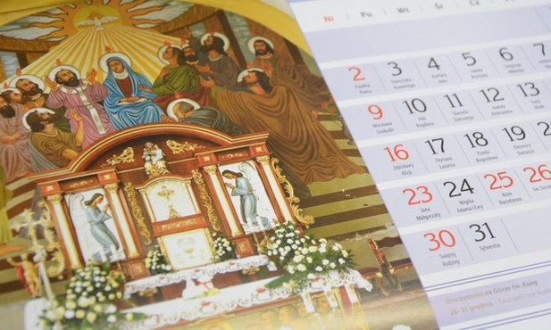 Normy dla kalendarza liturgicznego 2022