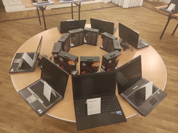 Siemianowice Śląskie. Stare komputery dostał drugie życie, a dzieci sprzęt do nauki on-line