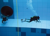 Deepspot jest świetnym miejscem do bezpiecznej nauki nurkowania 