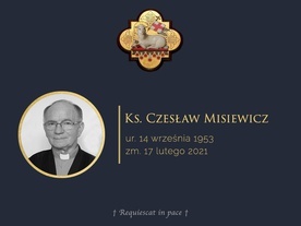Kościelnik. Zmarł ks. Czesław Misiewicz