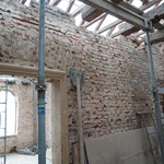 Trwa remont pałacu w Żorach-Baranowicach