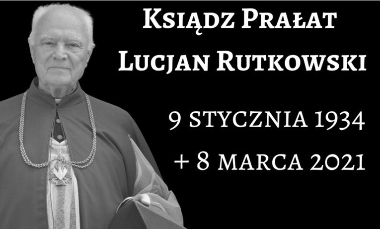 Ks. Lucjan zmarł 8 marca.