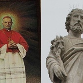 Św. abp Józef Bilczewski i św. Józef Oblubieniec z Wilamowic.