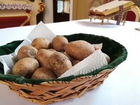 Błogosławieństwo ziemniaków w Ołpinach to wyjątkowy zwyczaj w diecezji tarnowskiej.