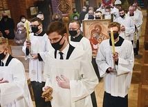 W modlitwie uczestniczyli także klerycy diecezjalnego seminarium duchownego.