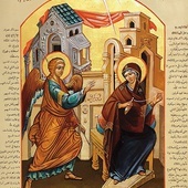 Wydarzeniu towarzyszyła ikona przedstawiająca scenę przybycia anioła do Maryi z opisującym ją tekstem z Ewangelii i Koranu po arabsku.