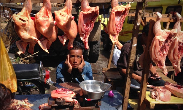 W Gurgaon zakazano sprzedaży mięsa we wtorki