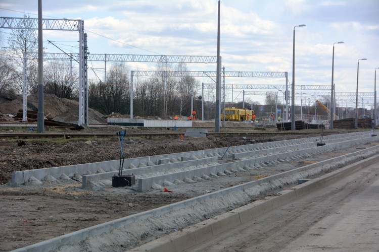 Budowa centrum przesiadkowego w Dąbrowie Górniczej