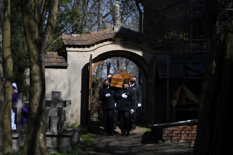 Pogrzeb s. Hilarii w Staniątkach
