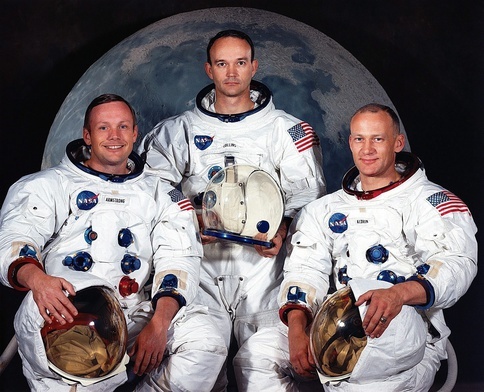 Zmarł Michael Collins, uczestnik pierwszej załogowej wyprawy na Księżyc