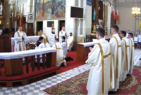 W parafii św. Wita w Mełgwi zakończyła się uroczystość święceń diakonatu
