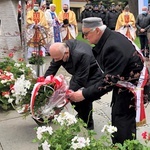 Uroczystość 40. rocznicy 3-majowej Mszy św. "Solidarności" w Andrychowie - 2021