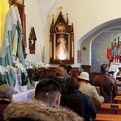 ▲	Nabożeństwo z Mszą św. odbyło się w 7. rocznicę kanonizacji Jana Pawła II.