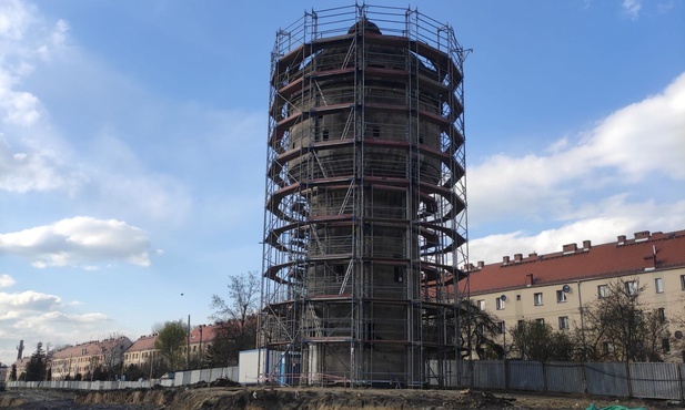 Gliwice. Miasto remontuje zabytkową wieżę ciśnień