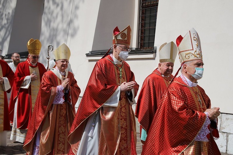 Uroczystość ku czci św. Stanisława na krakowskiej Skałce