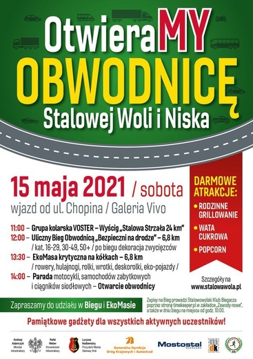 Stalowa Wola. Otwarcie obwodnicy Stalowej Woli i Niska