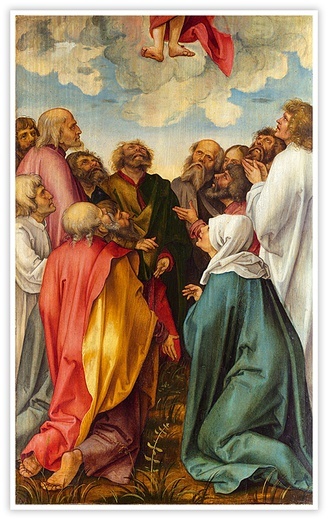 Hans Süss von KulmbachWniebowstąpienie Chrystusa olej na desce, 1513Metropolitan Museum of ArtNowy Jork