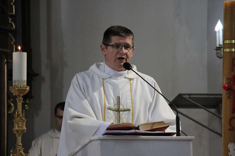 W Budziszewicach - ostatniej parafii w diecezji, którą nawiedzili pątnicy - czekał na nich proboszcz ks. Zbigniew Kaliński.