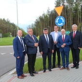 Minister Andrzej Adamczyk odwiedził Kopki w gminie Rudnik nad Sanem.