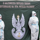 Stacja na radomskim Sadkowie działała od siedmiu miesięcy. Próbki na koronawirusa pobierali żołnierze Wojsk Obrony Terytorialnej.