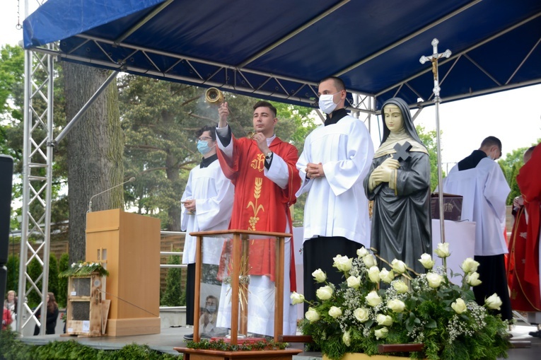 Głębinów. Eucharystia po ustanowieniu Sanktuarium św. Rity