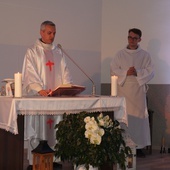 Eucharystię podczas spotkania sprawował ks. Piotr Karpiński.