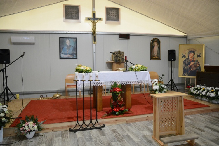 Kamień węgielny kościoła św. Jana Pawła II w Opolu
