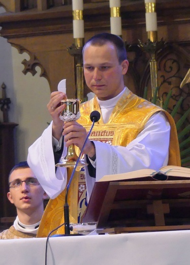 Prymicyjna Msza św. ks. Wojciecha Kamińskiego w Dankowicach