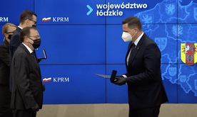 Odznaczenia otrzymało ponad 60 samorządowców z całej Polski, w tym prezydent Skiernieiwc Krzysztof Jażdżyk.