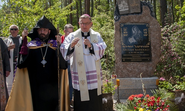 Ormiański święty na Górze Polanowskiej 