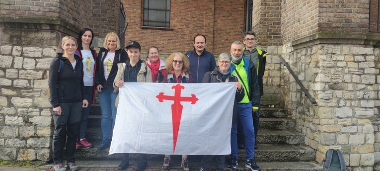 Grupa brzeskich caminowiczów.