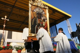 Obraz Matki Bożej Płaczącej z lubelskiej katedry.