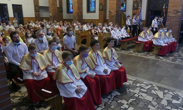 Świętowanie 25-lecia parafii w Sułkowicach-Łęgu.