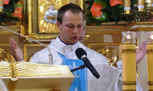 Neoprezbiter ks. Wojciech Kamiński.