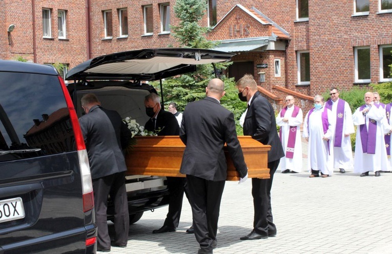 Pogrzeb śp. ojca Wilibalda Wyplera SJ