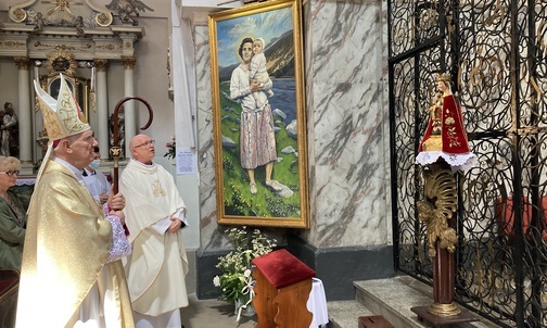 Bp Ignacy Dec przewodniczył Mszy św. w bardzkiej bazylice 4 lipca.