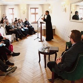 ▼	Uczestnicy konferencji, która odbyła się  w Toszku.