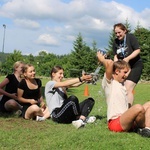 Obóz młodzieżowy Fundacji Dzieła Nowego Tysiąclecia w Borowicach