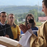 Stary Sącz. Obóz stypendystów Fundacji "Dzieło Nowego Tysiąclecia"