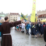 Wyjście 41. Pieszej Pielgrzymki Krakowskiej z Wawelu na Jasną Górę