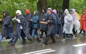 Wyjście pielgrzymki z Radomia na Jasną Górę