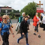 Gościna pielgrzymów w Wilamowicach - po drodze z Hałcnowa i Pisarzowic - 2021