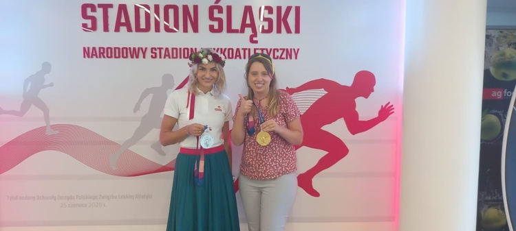 Chorzów. Polscy medaliści Igrzysk Olimpijskich w Tokio pojawili się na Stadionie Śląskim