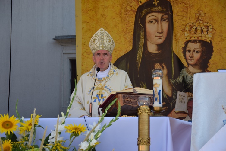 Homilię wygłosił biskup ordynariusz.