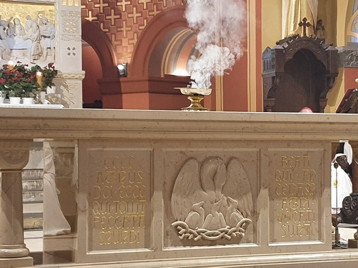Konsekracja ołtarza w kościele św. Jacka w Bytomiu