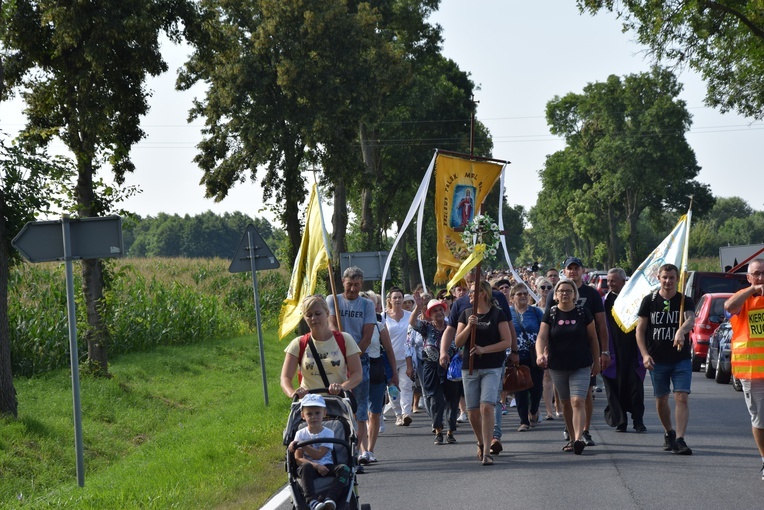 Pielgrzymi z Żychlina i Msza św. z wprowadzeniem relikwii papieża