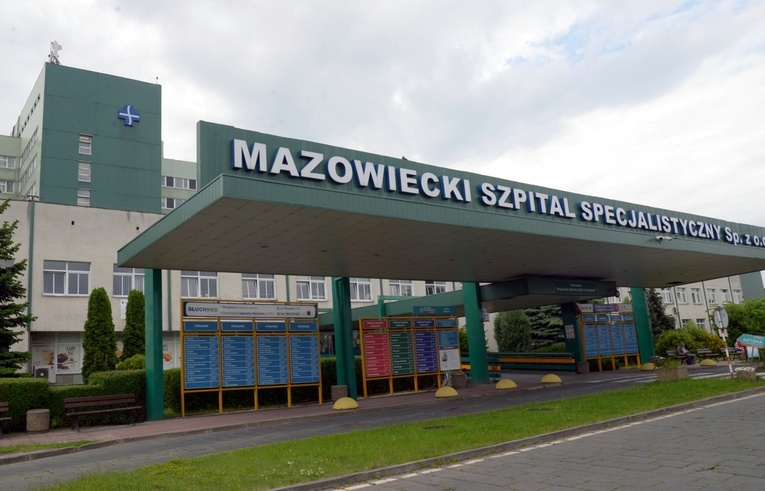 Szpital znajduje się przy ul. Aleksandrowicza 5.